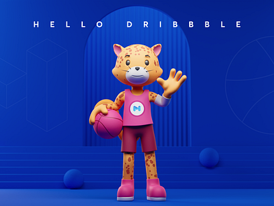 Hello Dribbble blockchain