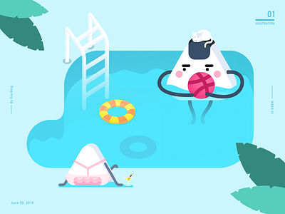 week - 01. summer swimming pool