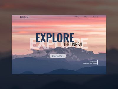 Landing Page UI