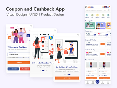 Coupon and cashback app design coupon and cashback latest app design