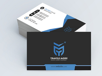 Professional Business Card black business card card concept creative design ecommerce graphic design logo professional