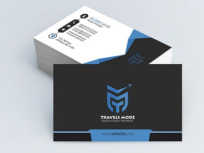 Professional Business Card black business card card concept creative design ecommerce graphic design logo professional