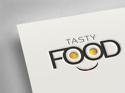 Elegant Food Logo concept creative design elegant font food graphic design logo restaurant trendy