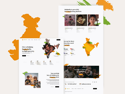 HelpIndia -  NGO | Concept