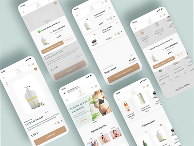 Afrodita Cosmetics Redesign cosmetics mobile mobile first redesign shop