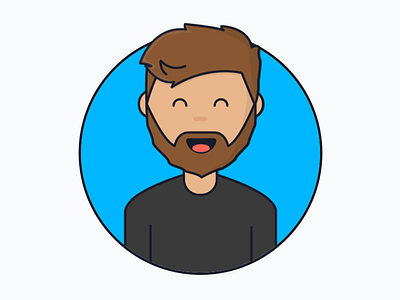 Personal Avatar avatar character face fun illustration personal portfolio