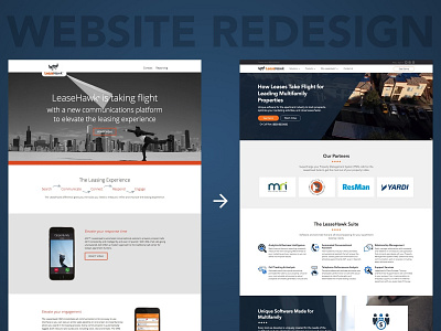 LeaseHawk.com Redesign design landing page landing page design ui design website website redesign
