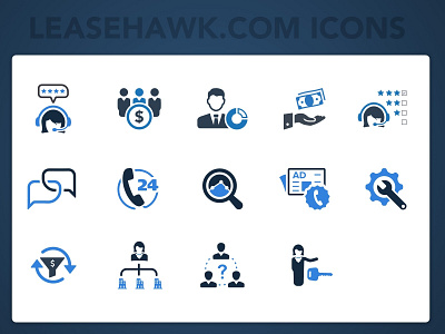 LeaseHawk.com Icons