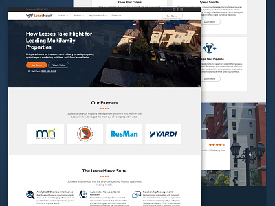 LeaseHawk.com Landing Page