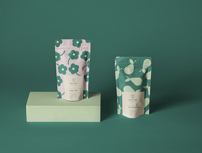 Veggy & Plant branding craft design illustration logo market packaging pouch store vector