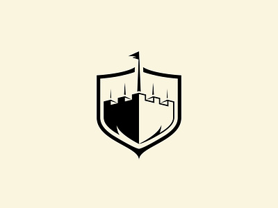 Castle Badge Logo Concept