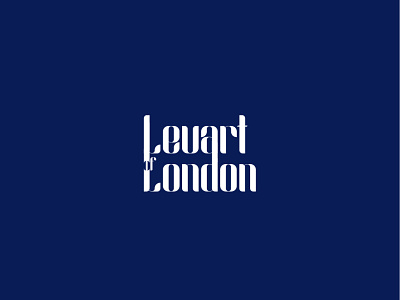 Levart of London - Wordmark Logo Concept design designer logo logodesign logos type typedesign typeface wordmark wordmark logo