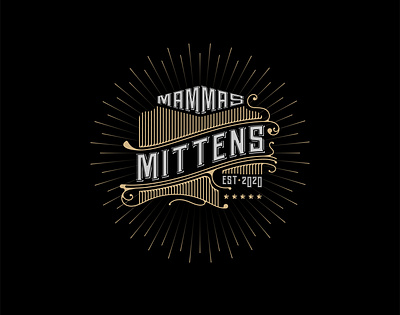 Mammas Mittens - Western animal cat cats design designer illustration mammasmittens minimalism minimalist minimalistic type typedesign typeface western wordmark