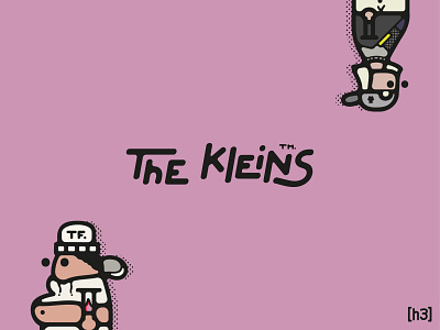The Kleins (h3) - Wordmark Logo Concept
