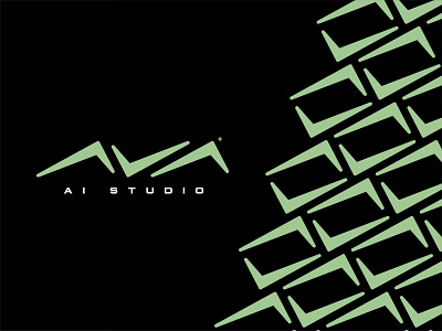 AVA AI Studio - Logo Concept aistudio artificialintelligence ava design designer illustration logo logodesign logos logosai minimalism minimalist minimalistic pattern patterns typeface