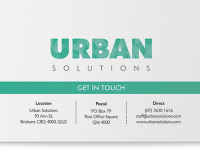 Urban Solutions polygon print