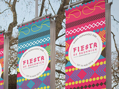 Fiesta De Bushwick Festival Banners