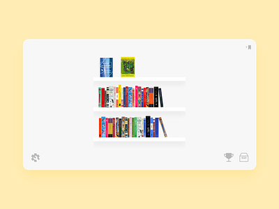 Me, my shelf and I - Digital library concept