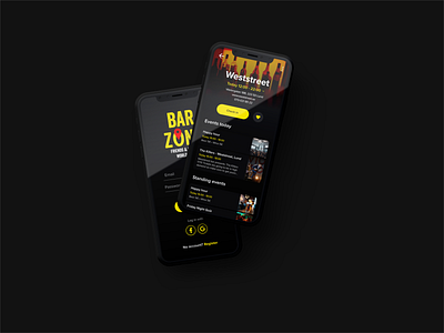 BarZone - Bar and event finder app