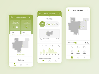 Electrolux Robot Vacuum App - Redesign