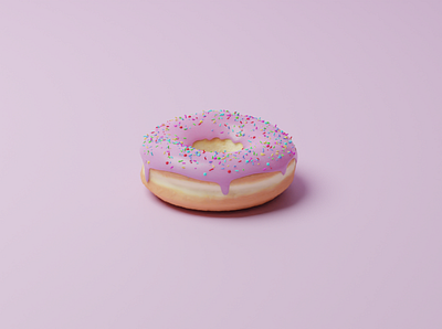 Perfect Donut 3d 3d art 3d artist artwork blender blender 3d blender3d blender3dart composition design digital donut donut day donut shop donuts ideal illustration inspiration model object