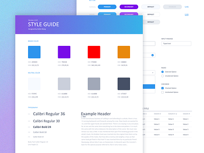 styleguide uiux