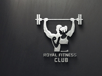 Fitness logo 3d branding design illustration logo mockup vector versatile versatile logo versatile logo design
