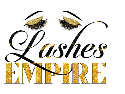 Lashes Empire 01 branding design feminine feminine logo illustration logo minimalist signature font