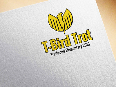 T Bird Trot Brand 3d branding design graphic design illustration logo mockup typography vector