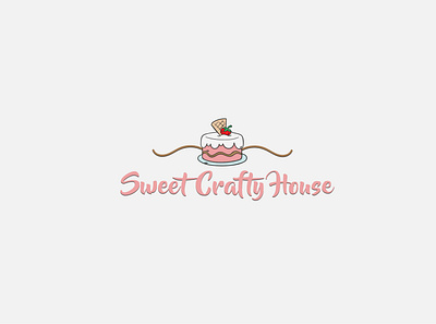 Sweet House 3d branding design illustration logo mockup typography vector