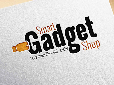 SMART GADGET Shop 3d branding design graphic design illustration logo mockup typography vector