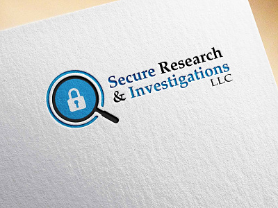 Secure Research 3d branding design graphic design illustration logo mockup typography vector