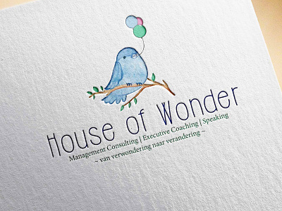 HOUSE OF WONDER 3d branding design graphic design illustration logo mockup typography vector