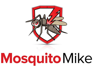 MOSQUITO MIKE 3d branding design illustration logo mockup typography vector