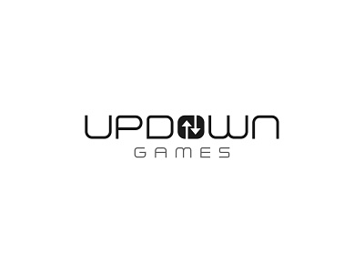 UP DOWN GAMES branding design graphic design illustration logo typography vector