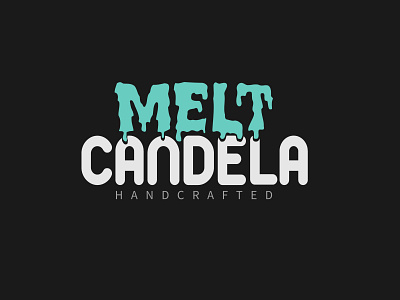 MELT CANDELA branding design graphic design illustration illustrator logo logo designer mockup photoshop professional typography vector