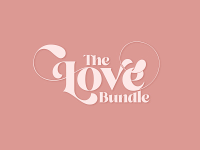 LOVE BUNDLE 3d branding design graphic design illustration logo typography vector