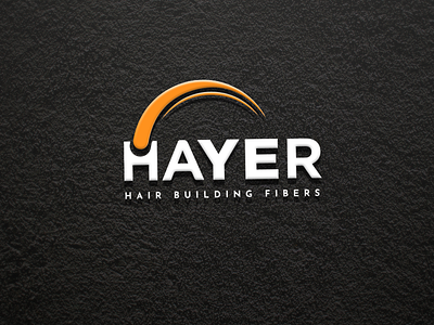 Hayer Hair Building Fibers 3d branding design graphic design illustration logo logo design mockup ui vector