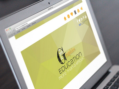 InGraphics Education Website education graphic design history web design