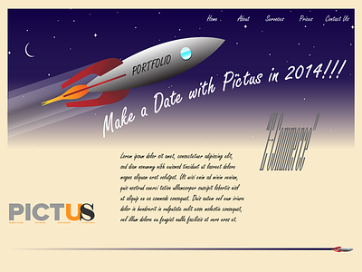 PICTUS DESIGN - Website STUDY graphic design web design