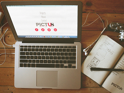 PICTUS DESIGN - Website Mock-Up branding corporate identity graphic design