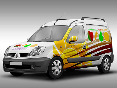 Loughborough Organics Vehicle Branding branding corporate identity graphic design vehicle branding