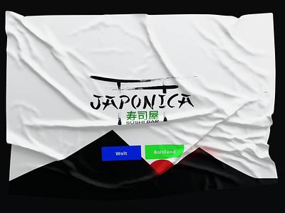 Japonica - Sushi Bar Website design minimal ui ux web website