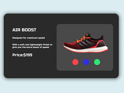 Shoes selling Website (part2 - Product Page) design shoes ui ux web