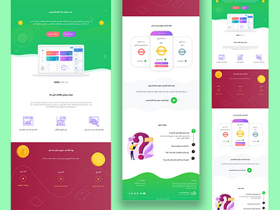 ui/ux design for landingpage