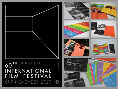 THESSALONIKI INTERNATIONAL FILM FESTIVAL art direction branding catalog create design festival graphic design layout perspective poster design thessaloniki typography visual identity