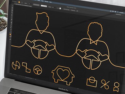 Brand icons for a taxi & delivery company adobe illustrator animate brand identity brand illustration branding design graphic design icon icon design icon designer icons illustration illustrator logo logos process startup ui web webdesign