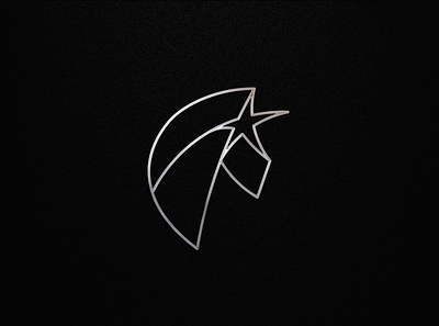 UniStar art branding horse icon icons logo logo idea logo sketch logo sketches logos logotipo logotype marca mark mockup pegasus process star unicorn vector