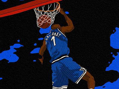 Year 49 | Penny Hardaway design illustration vector