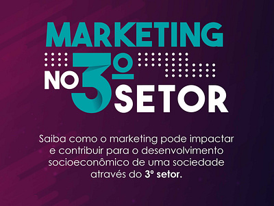 Marketing no 3º Setor 3ºsetor design marketing